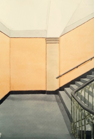 Rixdorfer Grundschule Berlin Rekonstruktion Erstfassung Aquarell Thomas Felsch Rixdorfer Grundschule Berlin Rekonstruktion Erstfassung Aquarell Thomas Felsch