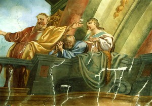 Restaurierung Barock Fresco Retusche Restaurierung Barock Fresco Retusche