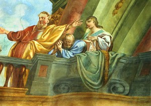 Restaurierung Barock Fresco Retusche Restaurierung Barock Fresco Retusche