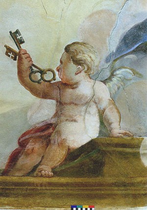 Restaurierung Barock Fresco Retusche