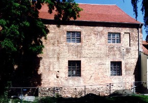 Brandenburg Burg Beeskow Putzfestigung Hinterfüllung BLDAM Anböschung KSE