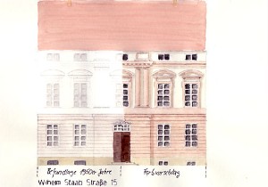 Aquarell Malerei Rekonstruktion farbe Farbigkeit Denkmal Aquarell Malerei Rekonstruktion farbe Farbigkeit Denkmal