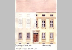 historische Fassade barocke Innenstadt Potsdam 