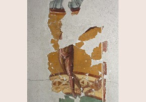 Kroatien Fresco Fresko römisch Restaurierung Museum Exponat Kroatien Fresco Fresko römisch Restaurierung Museum Exponat