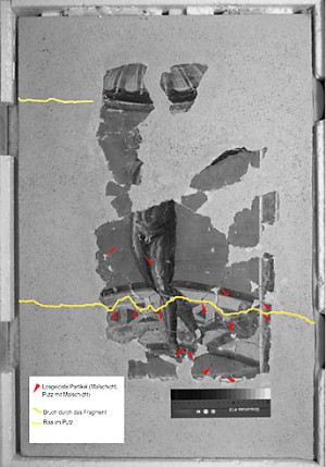 Kartierung Schadenskartierung Potsdam Denkmal Museum Ausstellung museal Diplom Restaurator