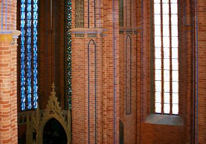 St. Marienkirche Pasewalk Ziegelimmitation Ausmalung Rekonstruktion