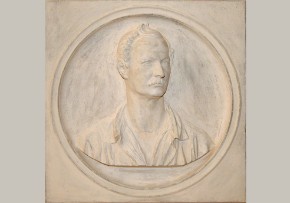 Ludwig Persius Medaillon Gipsmedaillon Potsdam Ludwig Persius Medaillon Gipsmedaillon Potsdam