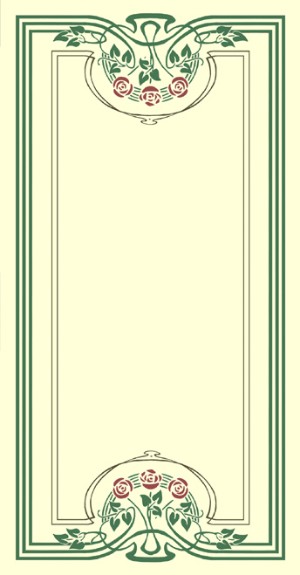 Computerrekonstruktion Malerei Jugendstil Berlin Deckenmalerei